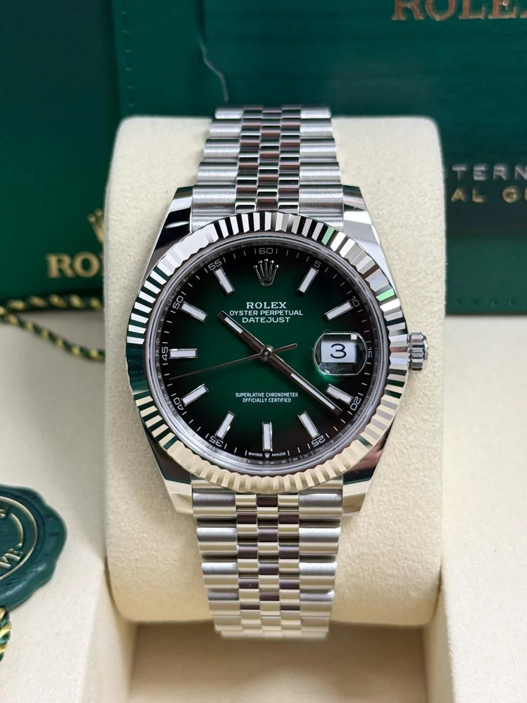 Rx Datejust Green Ombre / Jubilee - Lançamento 2026
