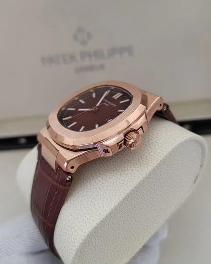Patek P. Nautilus Couro