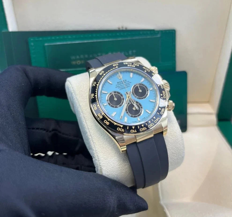 Rx Daytona / Gold Azul-Turquesa