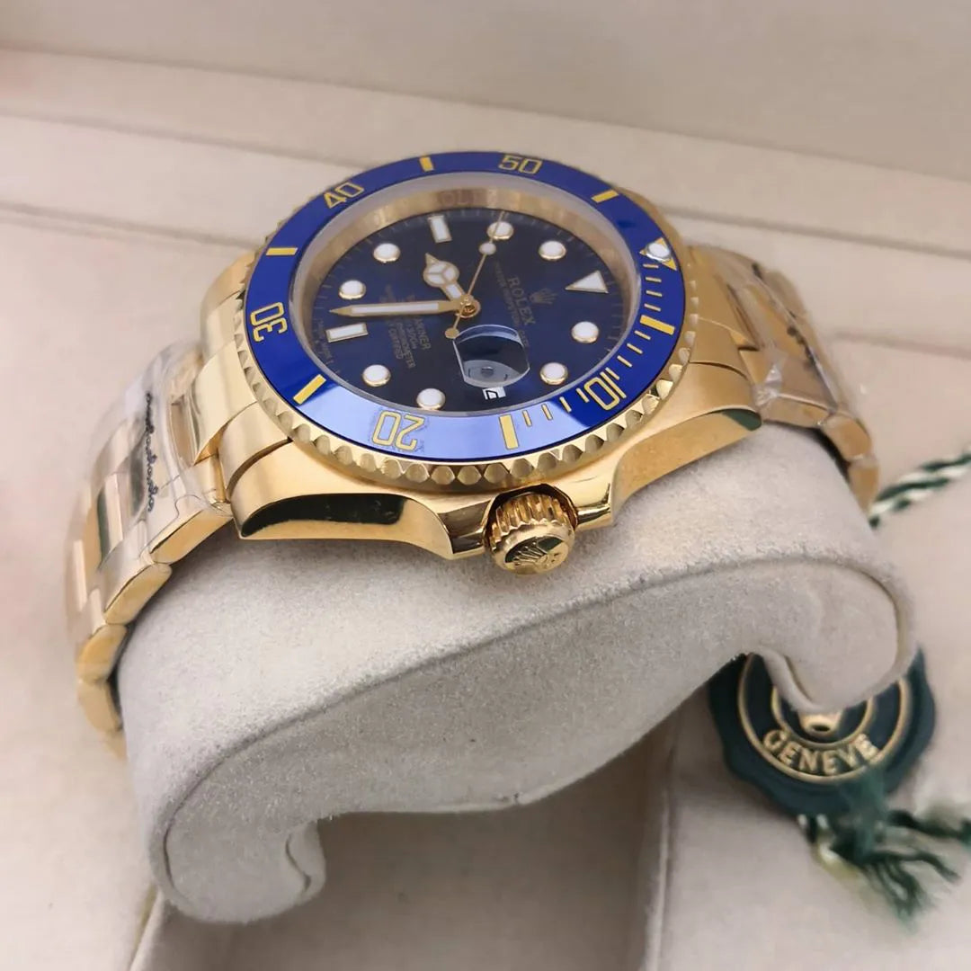 Rx Submariner Oyster Gold / Blue