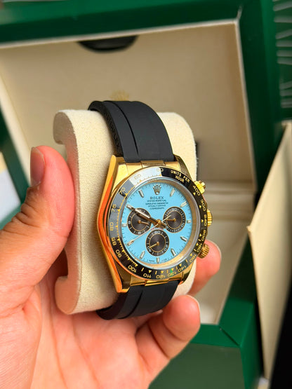 Rx Daytona / Gold Azul-Turquesa