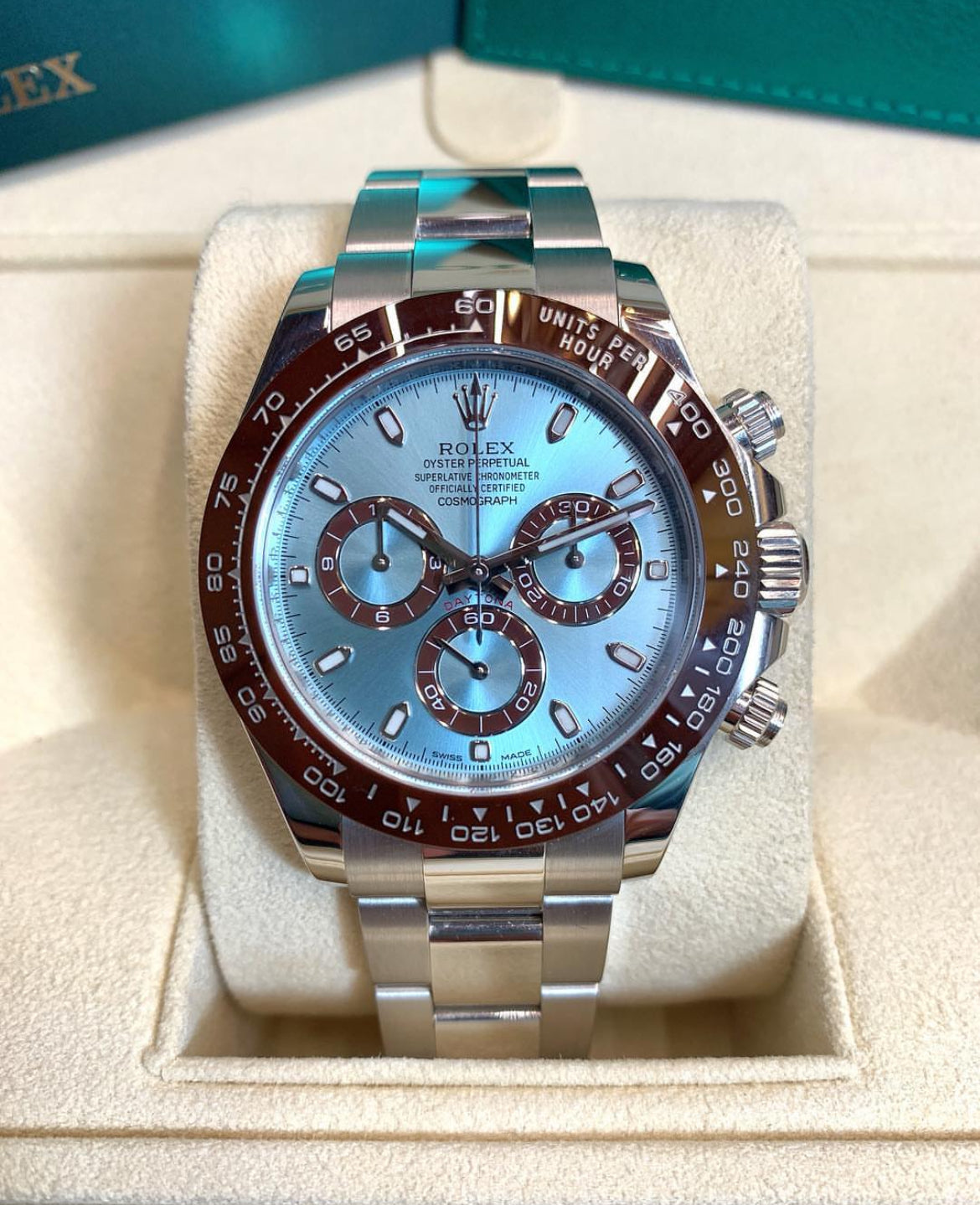 Rx Daytona Platinum / Blue
