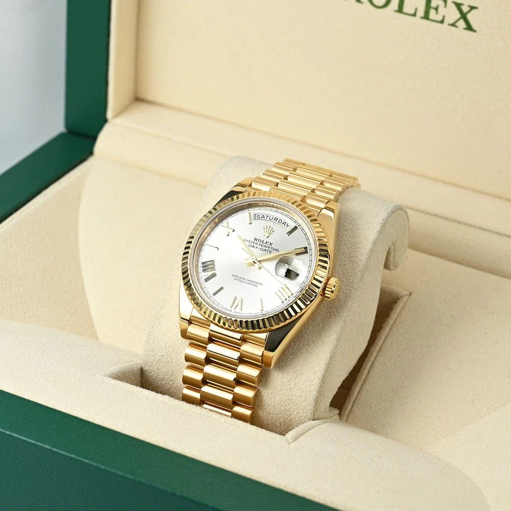 Rx Day-Date Gold / White
