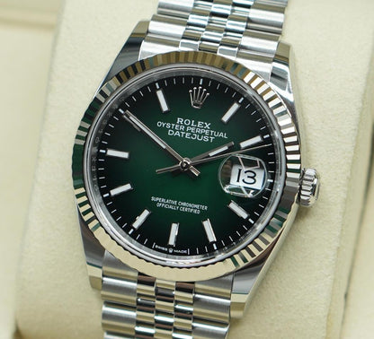 Rx Datejust Green Ombre / Jubilee - Lançamento 2026